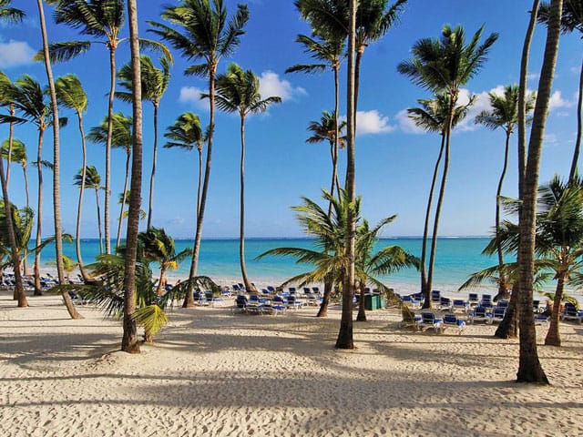 Punta Cana spring break beach party